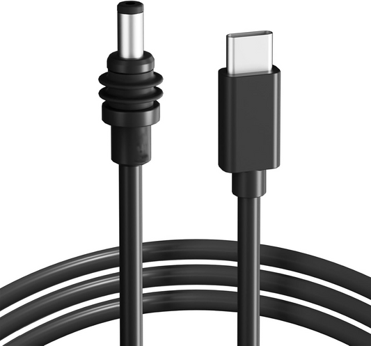 2M/6.5FT Starlink Mini USB C to DC Power Cable, 100W USB Type-C Input to Waterproof Barrel Jack Charging Cord, Work with 65W+ PD Source